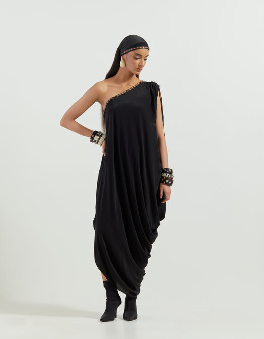 RASA ONE SHOULDER DRESS