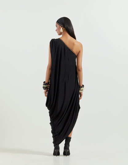 RASA ONE SHOULDER DRESS