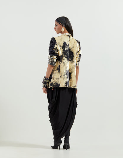 NOORI DOUBLE BREASTED JACKET SET