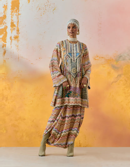 AFGHAN TUNIC SET