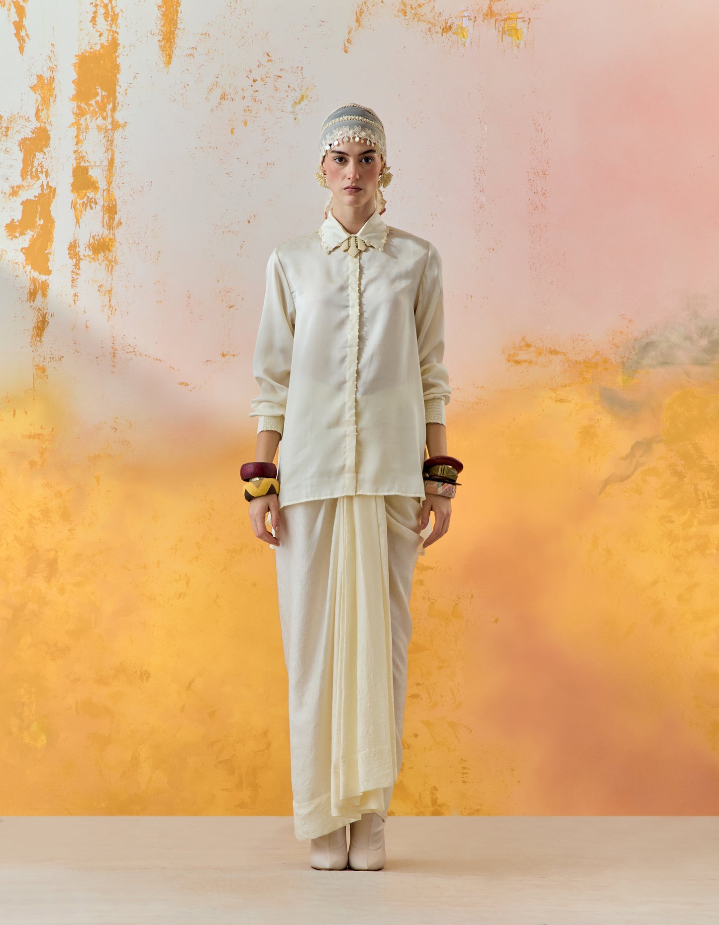 ATRI STRAIGHT SHIRT SET