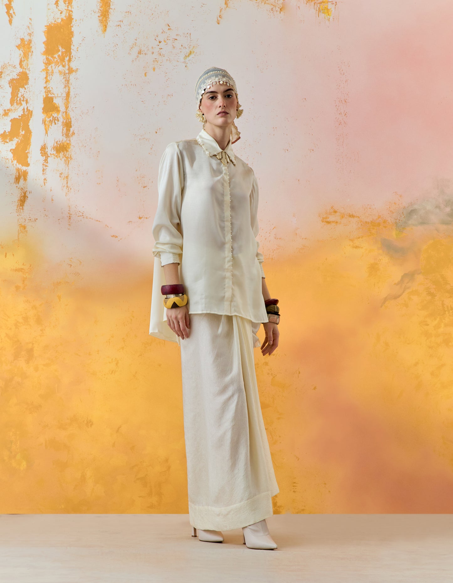 ATRI STRAIGHT SHIRT SET
