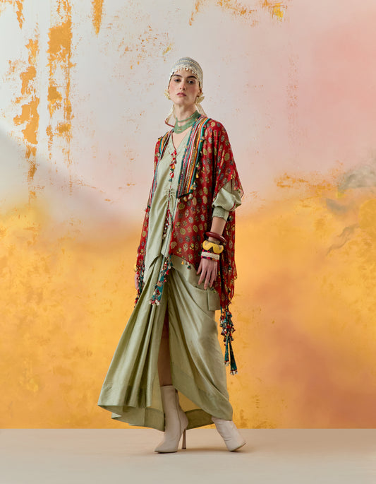 VENI DUPATTA JACKET SET