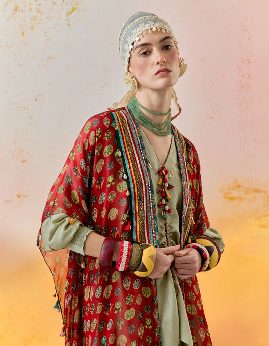 VENI DUPATTA JACKET