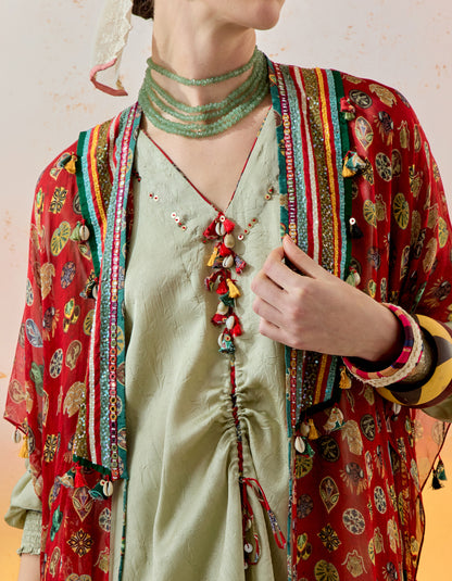 VENI DUPATTA JACKET
