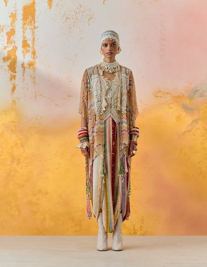 VENI DUPATTA JACKET SET