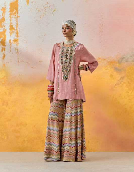 MITRA SHORT KURTA SET
