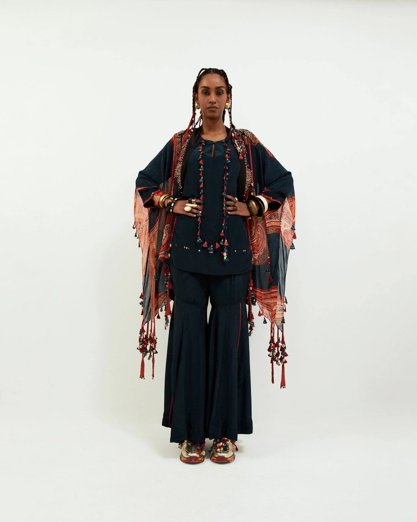 VENI DUPATTA JACKET
