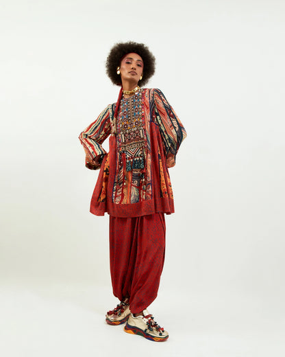 AFGHAN TUNIC SET