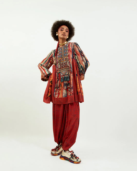 AFGHAN TUNIC SET
