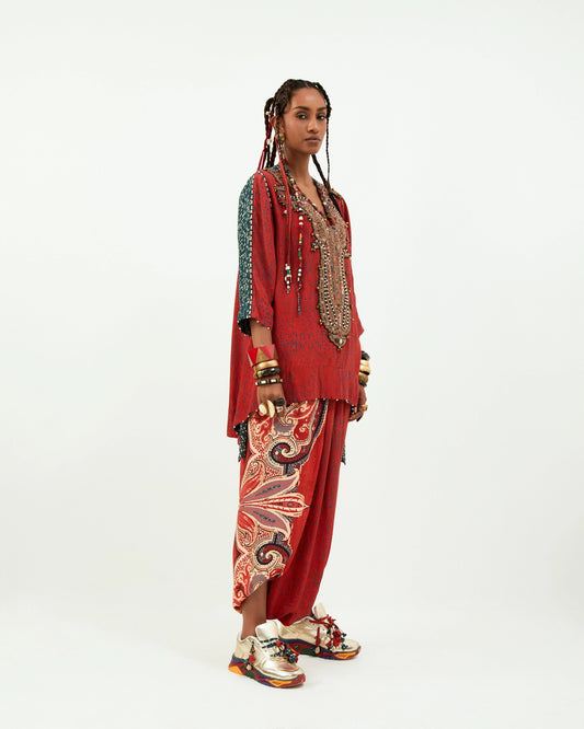 MITRA SHORT KURTA SET