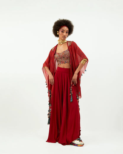 VENI DUPATTA JACKET SET