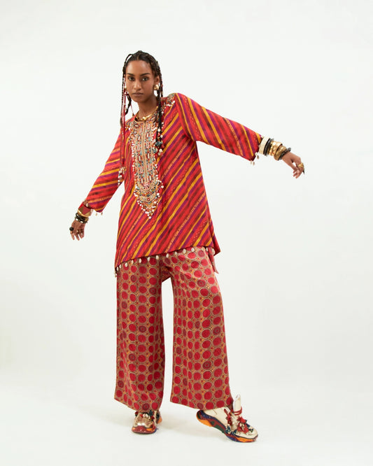 MITRA SHORT KURTA SET