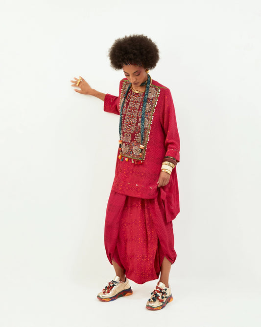 MITRA SHORT KURTI SET