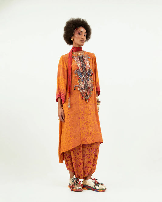 MITRA LONG  KURTA SET