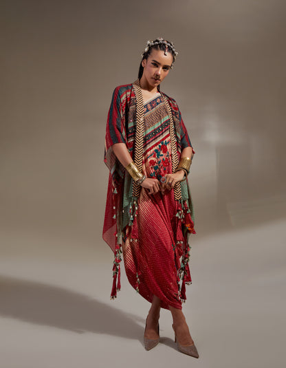 VENI DUPATTA JACKET SET