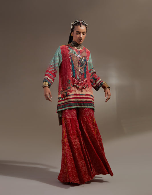 MITRA SHORT KURTA SET