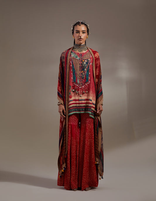 MITRA SHORT KURTA SET