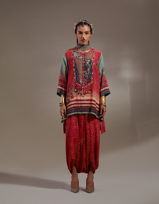 MITRA SHORT KURTA SET