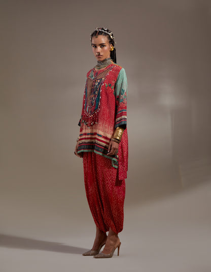 MITRA SHORT KURTA SET