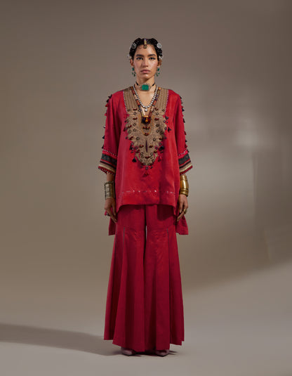 MITRA SHORT KURTA SET