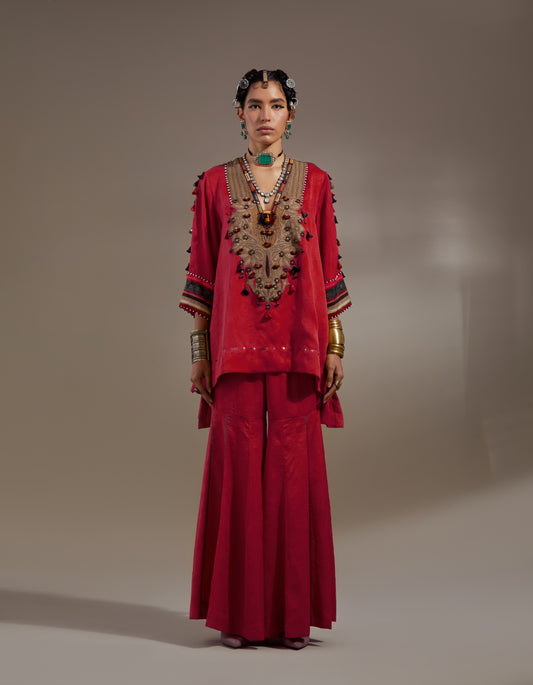 MITRA SHORT KURTA SET