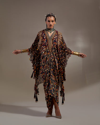 VENI DUPATTA JACKET SET