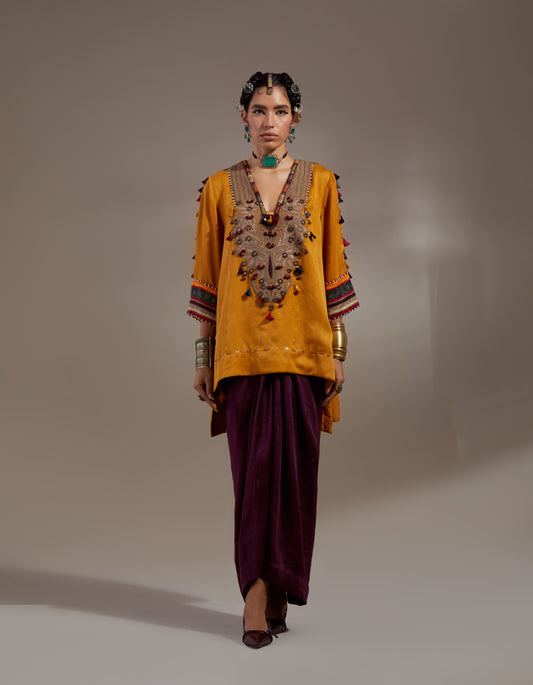 MITRA SHORT KURTA SET