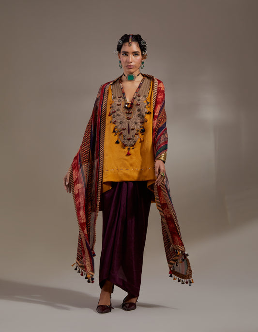 MITRA SHORT KURTA SET