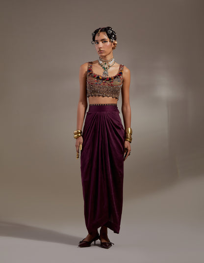 VENI DUPATTA JACKET SET