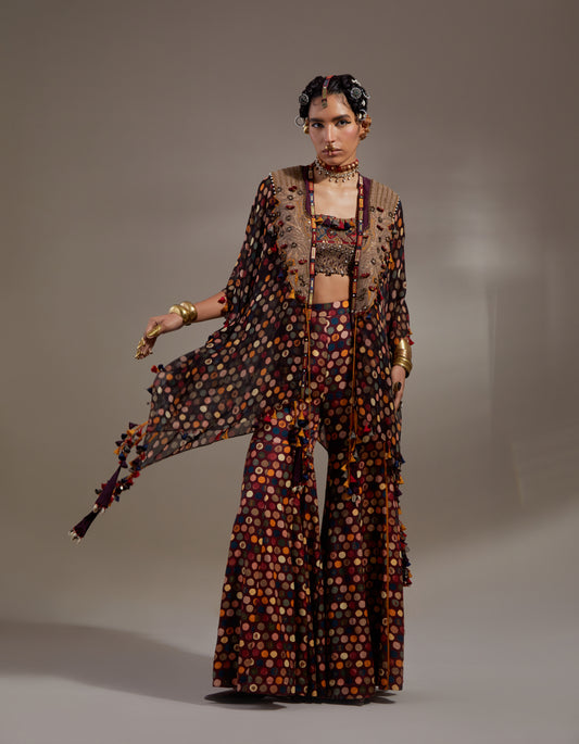 VENI DUPATTA JACKET SET