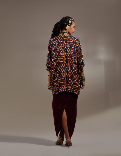 KURU TRAPEZE KURTA SET