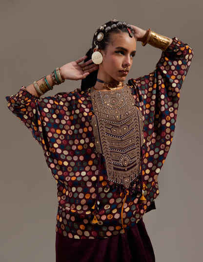 KURU TRAPEZE KURTA SET
