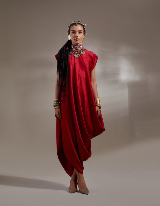 RASA DROP SHOULDER DRESS