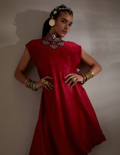 RASA DROP SHOULDER DRESS