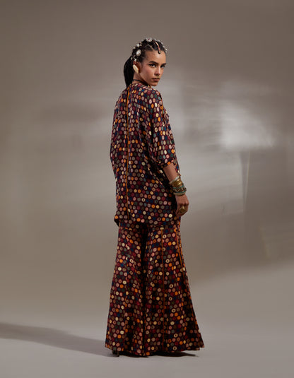 KURU TRAPEZE KURTA SET