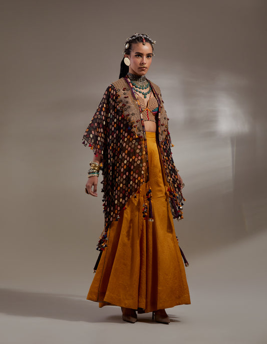 VENI DUPATTA JACKET SET