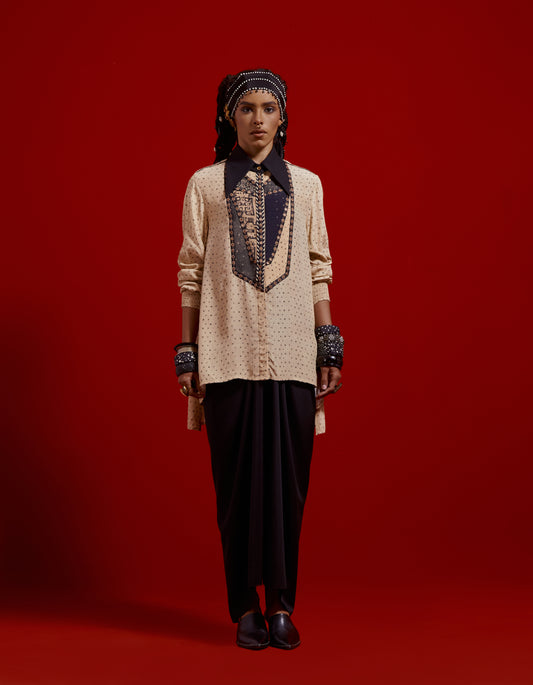ATRI STRAIGHT SHIRT SET