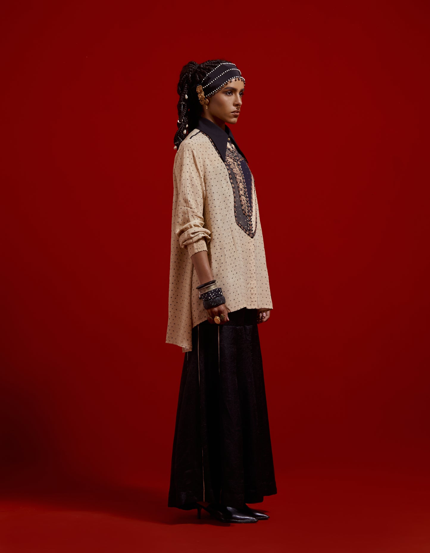 ATRI STRAIGHT SHIRT SET