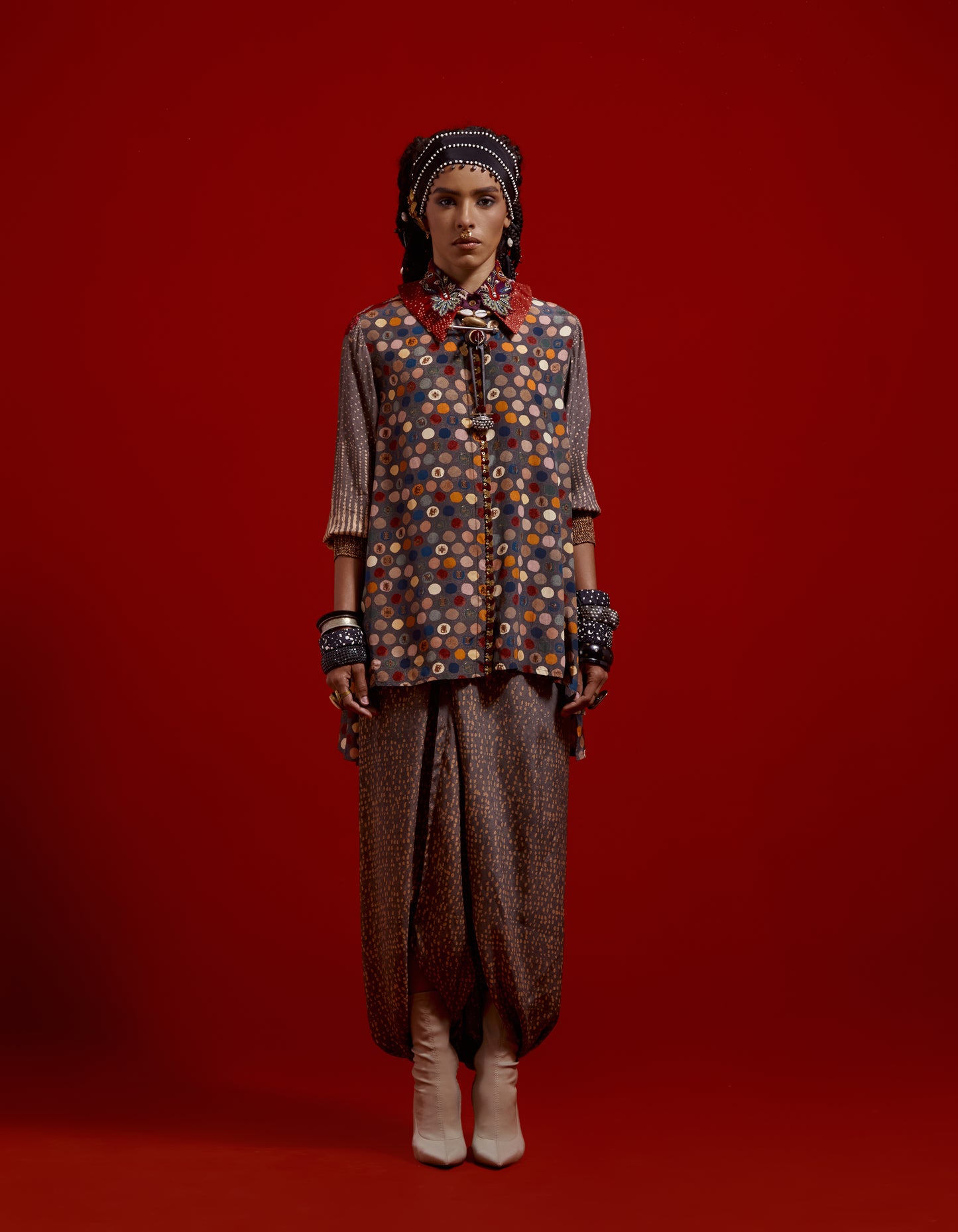 ATRI STRAIGHT SHIRT SET