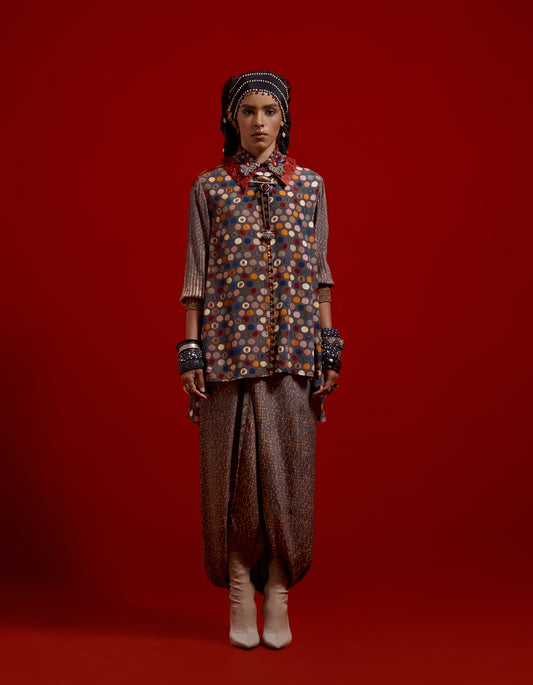 ATRI STRAIGHT SHIRT SET