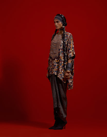 KURU TRAPEZE KURTA SET