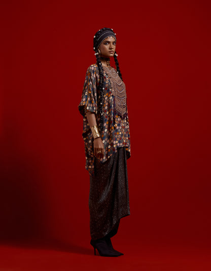 KURU TRAPEZE KURTA SET