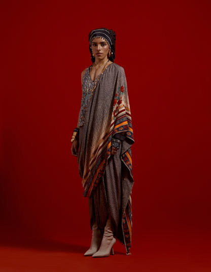 SADHVI DRAPED SAREE