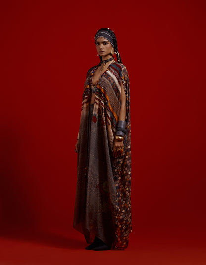 RITU KAFTAAN DUPATTA JACKET SET
