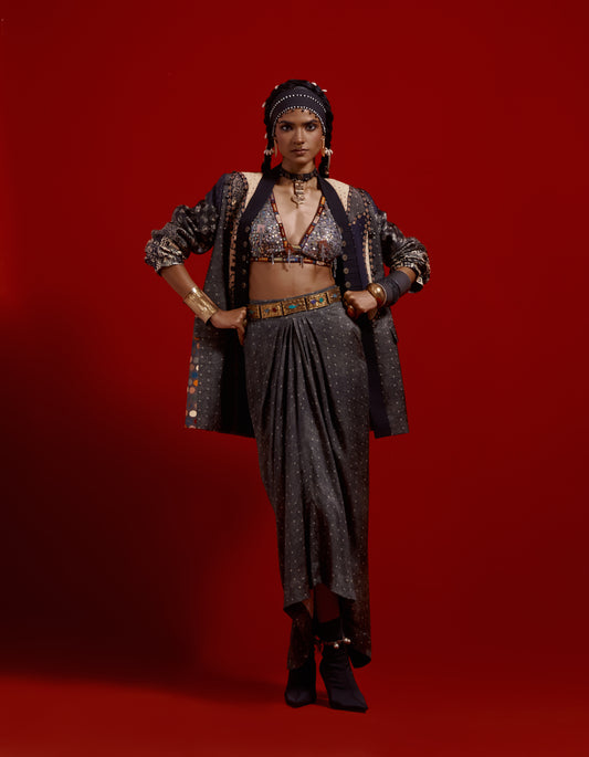 OPEN DHANA JACKET SET