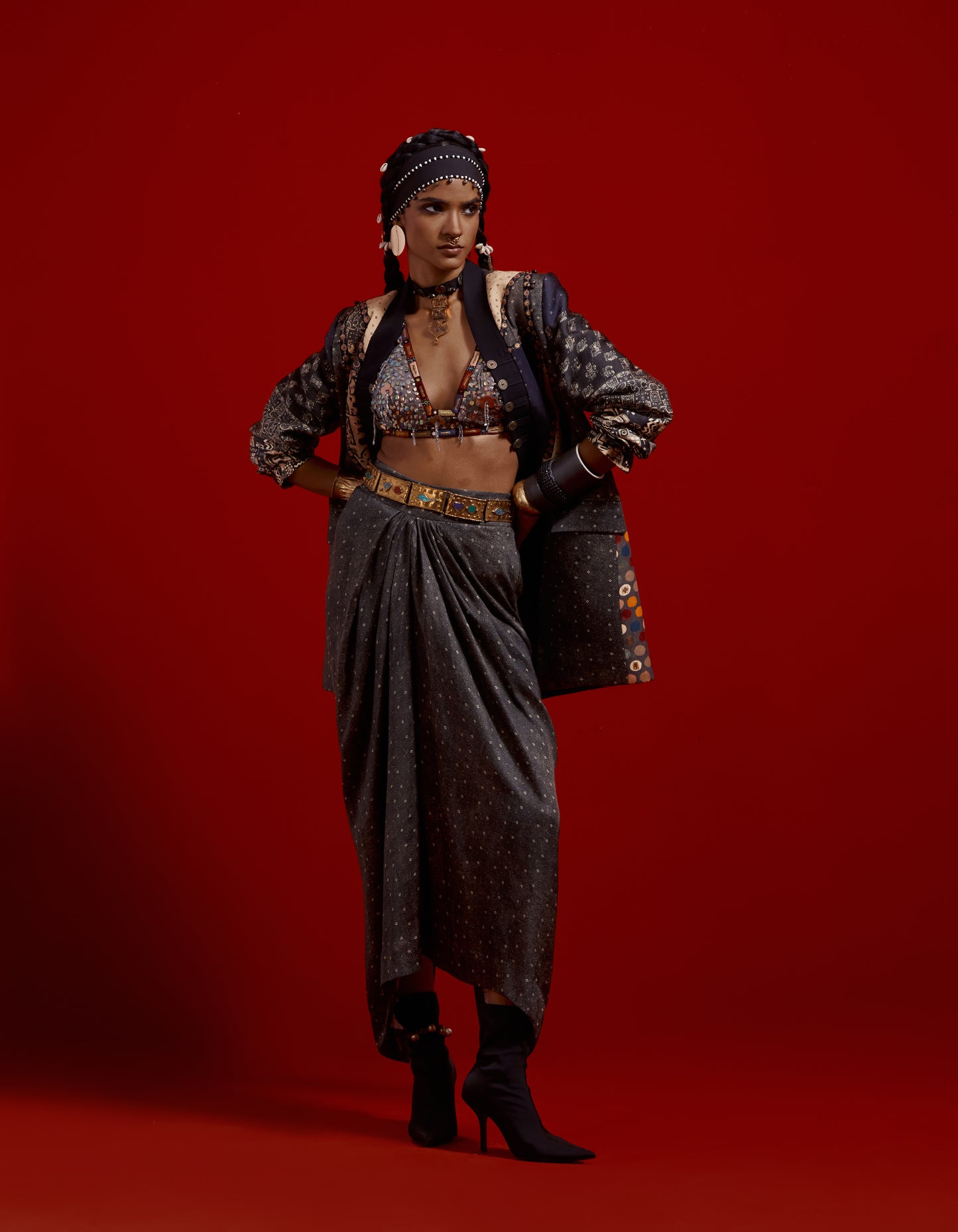 OPEN DHANA JACKET SET