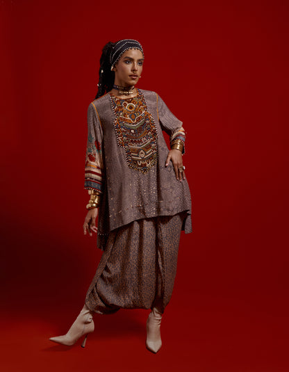 MITRA SHORT KURTA SET