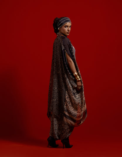 RITU KAFTAAN MIDI JACKET SET