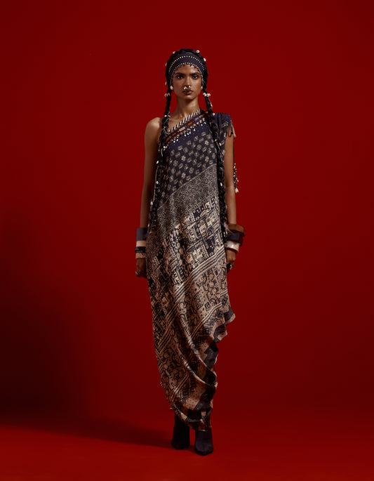 RASA ONE SHOULDER DRESS